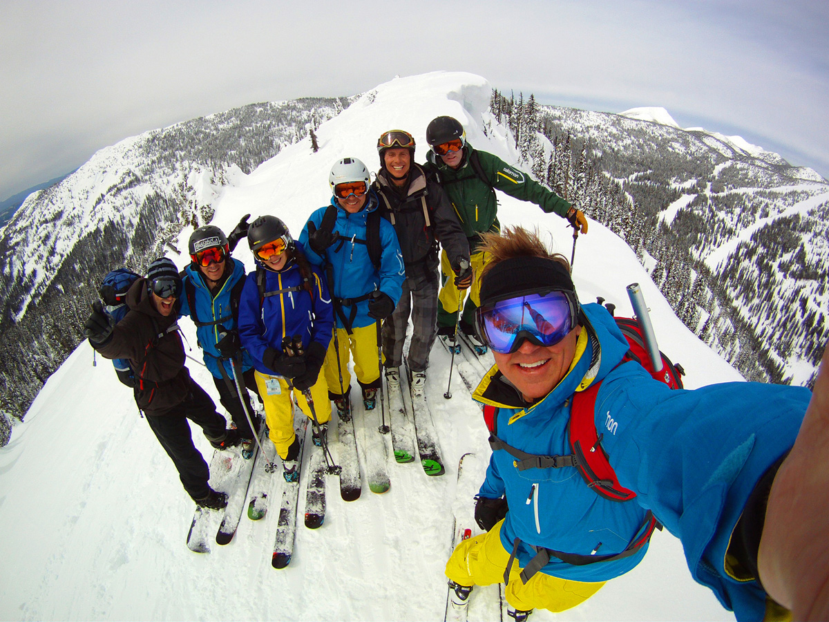 RED mtn BC top of the top