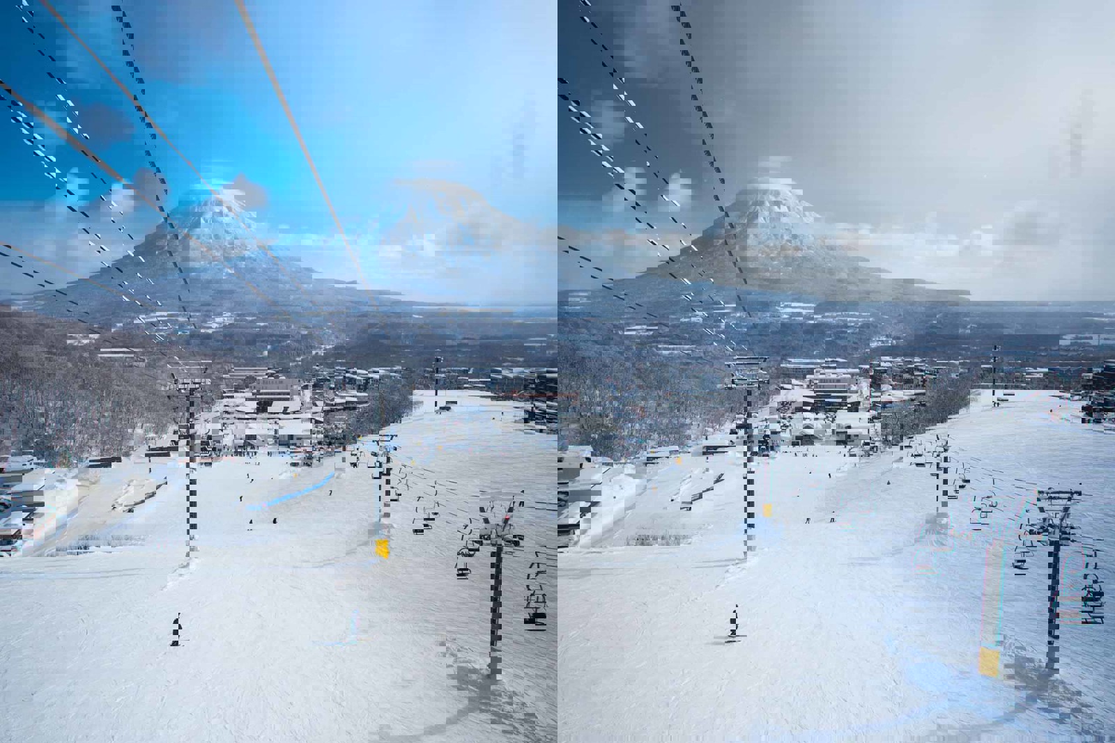 Niseko, Japan aerial