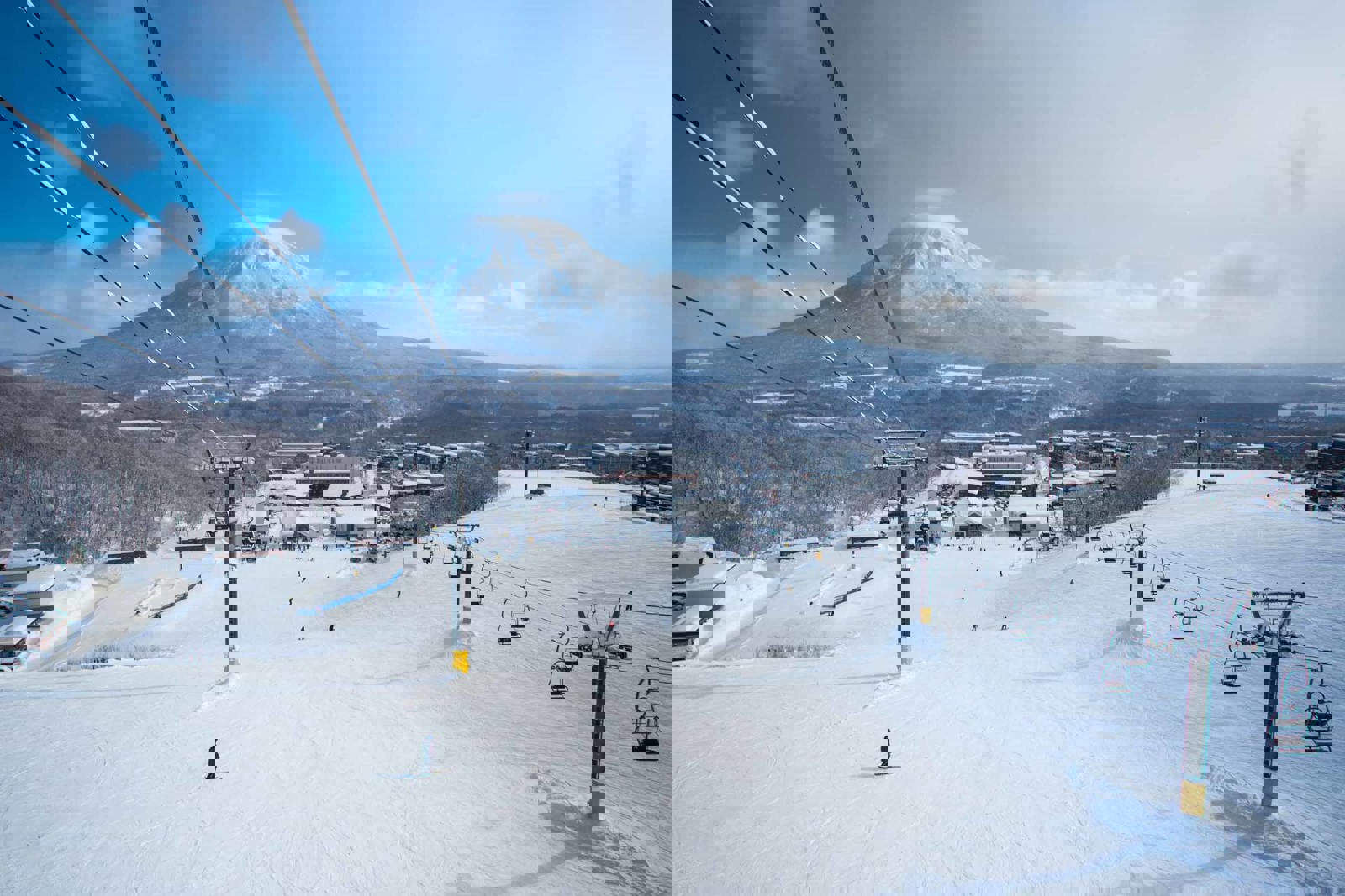 Niseko, Japan aerial